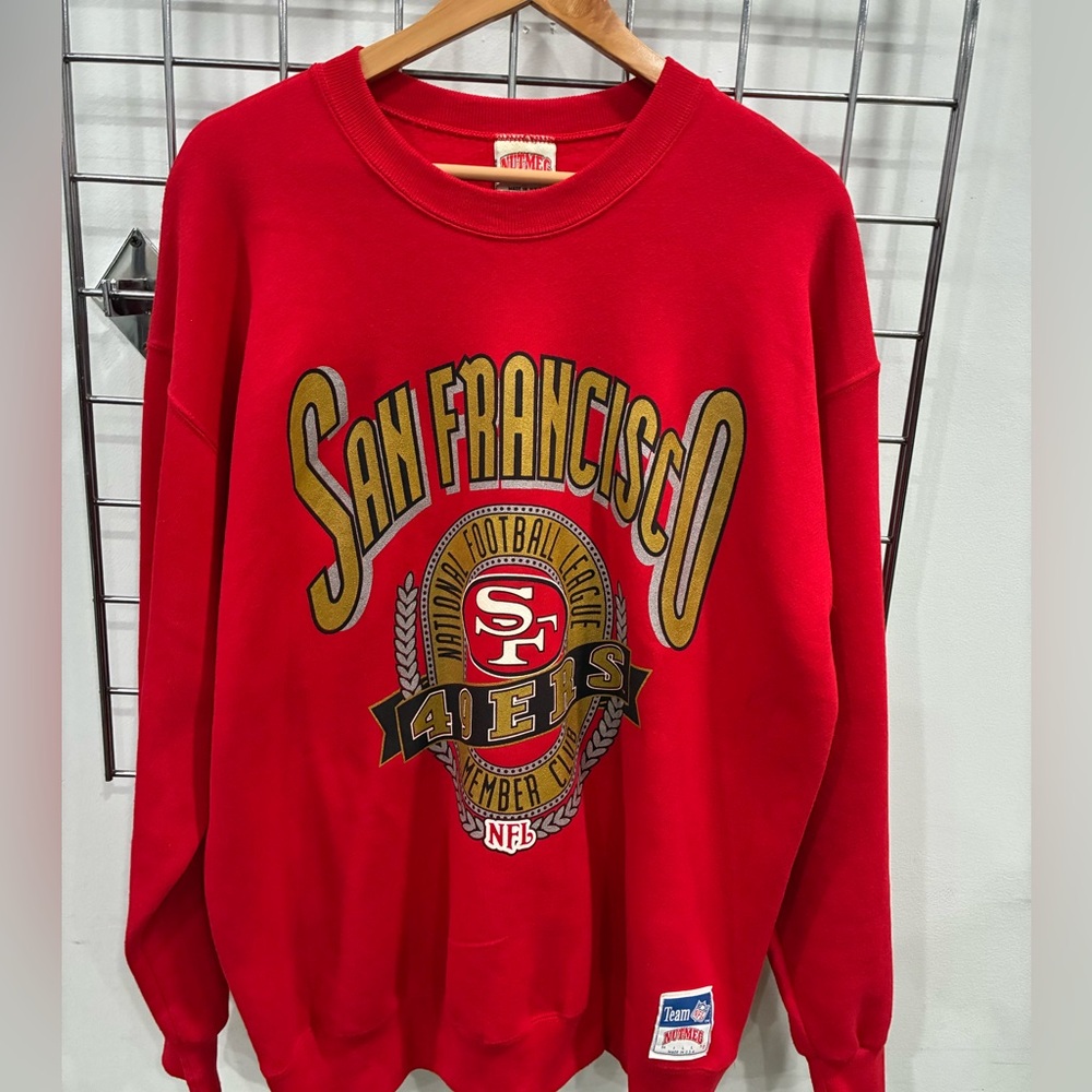 90s San Francisco 49ers Nutmeg Mills Crewneck